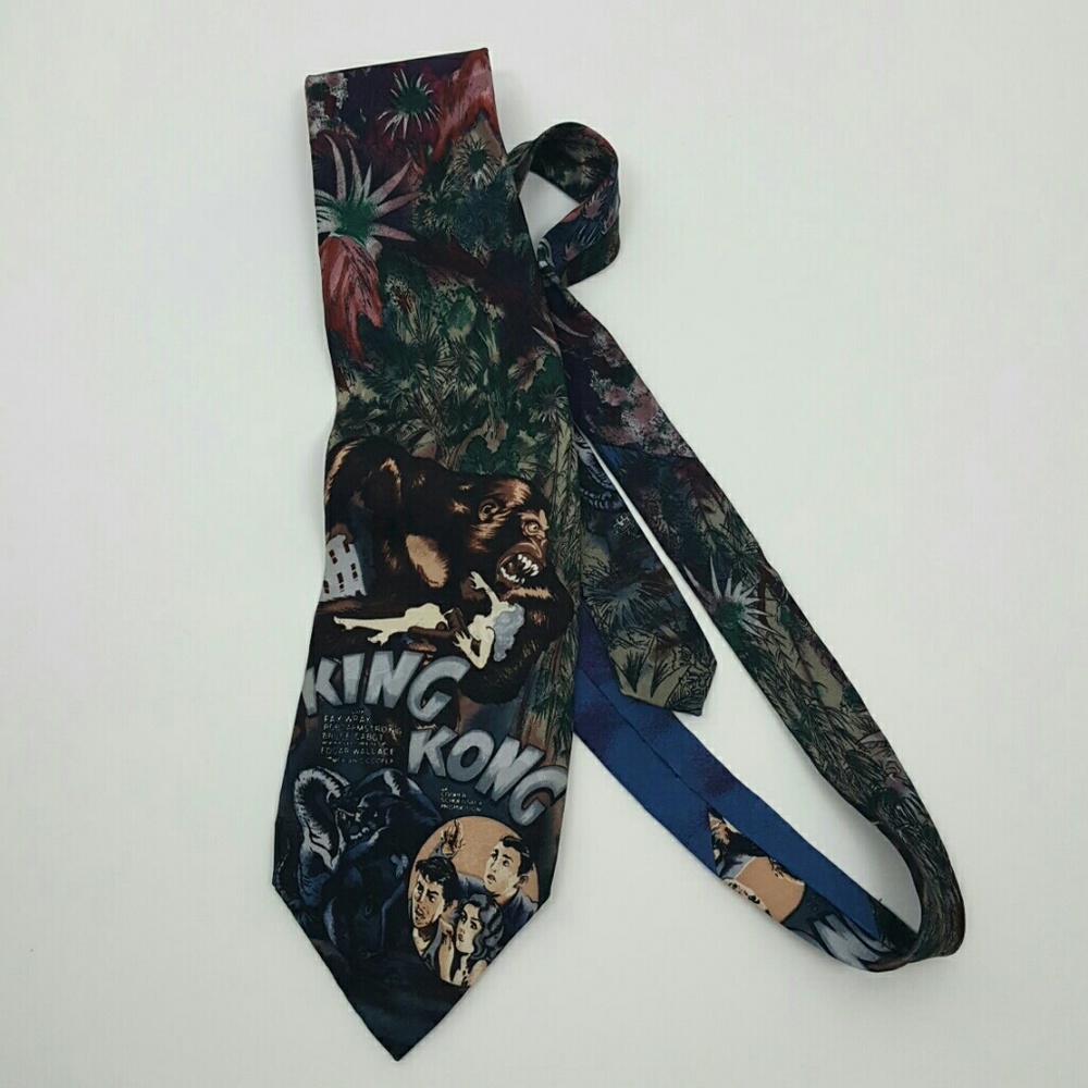 Vintage American Film Classics King Kong 1992 silk